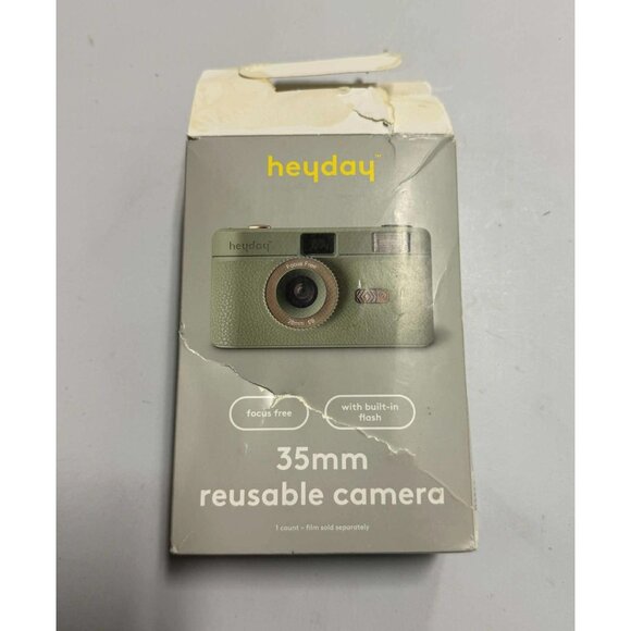 Heyday 35MM Camera with Built-in Flash Jade - Picture 1 of 13